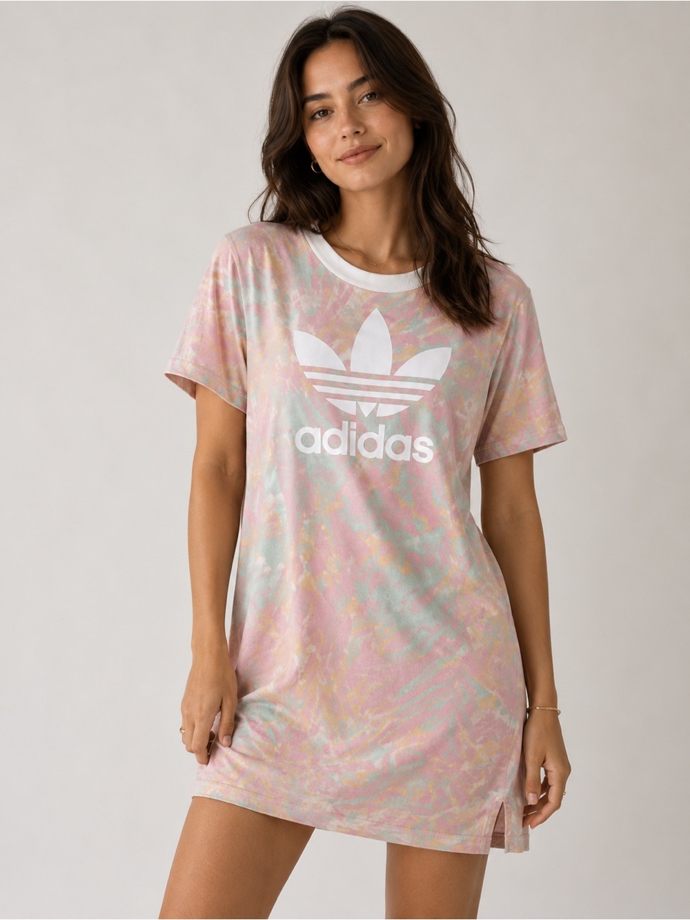 Adidas Multicolor Tie-Dye Tee